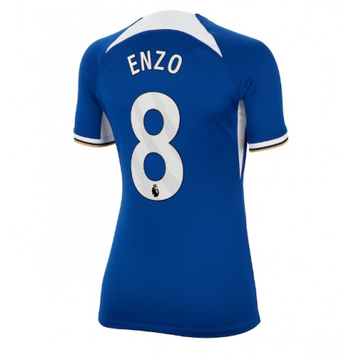 Chelsea Enzo Fernandez #8 Domaci Dres za Ženska 2023-24 Kratak Rukav